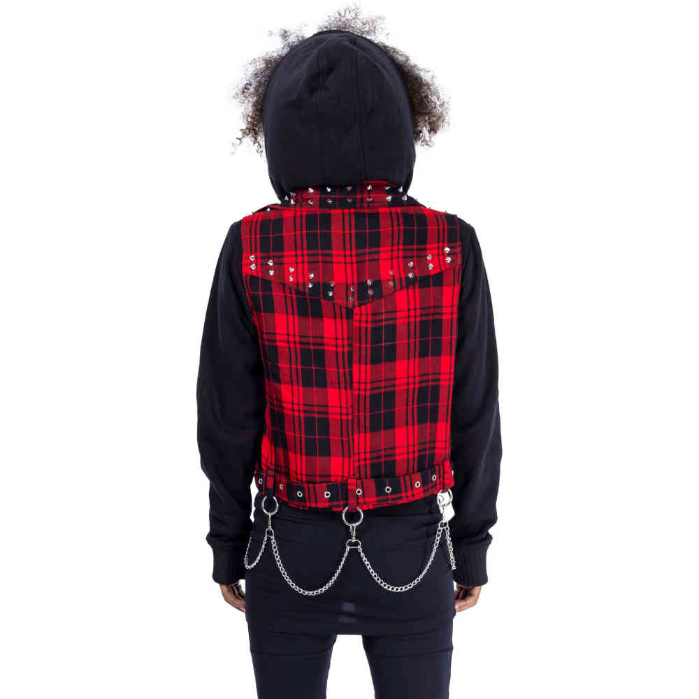 Heartless - Evilyn Jacket - Red